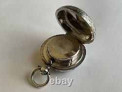 Beautiful Victorian Solid Silver Sovereign Case by William Neale Chester 1900
