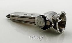 CIGAR CUTTER STERLING SILVER VICTORIAN Birmingham 1894 William Neale