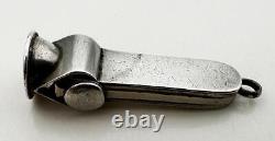 CIGAR CUTTER STERLING SILVER VICTORIAN Birmingham 1894 William Neale