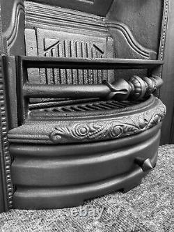 Cast Iron Fireplace / Fire Surround / Insert / Victorian Style / Solid Fuel/ Gas