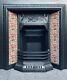 Cast Iron Tiled Fireplace / Fire Surround / Insert / Victorian / Solid Fuel