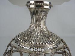 ENGLISH STERLING SILVER EPERGNE CENTERPIECE London 1891 by Charles Stuart Harris