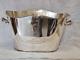 Elegant Victorian Style Louis Roederer Wine Cooler Solid Brass Silver Plated
