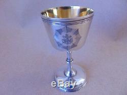 Excellent Victorian Sterling Silver Travelling Communion Set 1860, Boxed