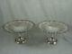 Fabulous Pair, Victorian Sterling Silver Comports, 1899, 576gm