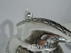 Frank M Whiting Talisman Rose Water Pitcher 1926 American Sterling Silver