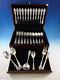 Grand Victorian By Wallace Sterling Silver Flatware Set For 12 Service 54 Pieces