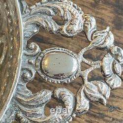 Heavy Solid Dutch Antique Silver Porringer Quaiche Amsterdam 1877 203 grams