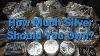 How Much Silver Should You Own