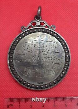 Huge Scottish Provincial Silver Agricultural Medallion Aberdeen 1889 A&J SMITH