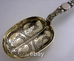 Huge Victorian Sterling Silver Coronation Anointing Baptism Spoon 1898 Royalty