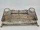 Impressive Stunning Sterling Silver Fretted Inkstand By George Fox London 1863