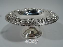 Kirk Compote 436 Traditional Baltimore Repousse American Sterling Silver