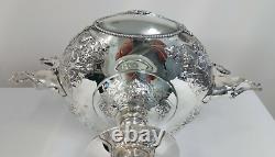Large Victorian Sterling Silver Riding Trophy by Robert Hennell III from 1867