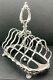 Large Victorian Sterling Silver Toast Rack London 1864