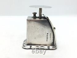 Late Victorian Antique Set of miniature Sterling Silver Letter Scales