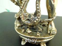 Lovely Detailed Vintage/antique Sterling Silver Chinese Warrior Figure
