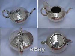 Magnificent Stunning Early Victorian Sterling Silver Teapot Barnards of London