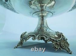 Magnificent Victorian English Sterling Silver Comport / Centre Piece