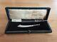 Military Victorian Solid Silver Scimitar In Fitted Case Not Hallmarked