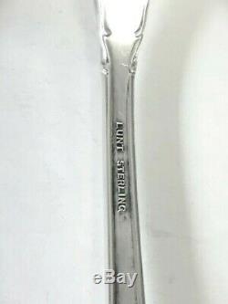Modern Victorian 9pc Sterling Silver Silverware Set by Lunt Silversmiths 1941