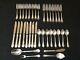 Modern Victorian By Lunt Sterling Silver Faltware Set Of 35pc Service For 8