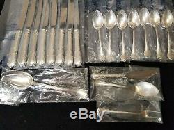 Modern Victorian by Lunt Sterling Silver Faltware Set of 35pc Service for 8