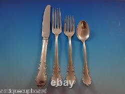 Modern Victorian by Lunt Sterling Silver Flatware Set For 8 Service 50 Pieces