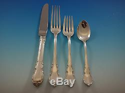 Modern Victorian by Lunt Sterling Silver Flatware Set for 6 Service 30 pieces