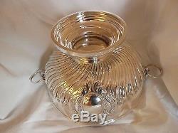 Monteith Bowl Mappin & Webb Victorian Sterling Silver Sheffield 1895