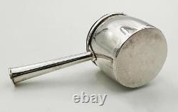 NOVELTY SAUCEPAN PEPPERPOT STERLING SILVER VICTORIAN 1895 Saunders & Shepherd