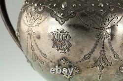 Ornate Sterling Silver Urn by Edward Barnard & Sons London 1875