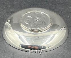 Poland 10 Zlotych 1937 silver coin dish Pakistan