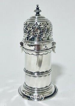 Quality Antique Victorian Britannia Silver Sugar Shaker Caster London 1893