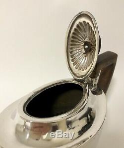 Quality Antique Victorian Solid Sterling Silver Teapot Tea Pot 1889
