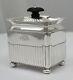 Quality Victorian Sterling Silver Tea Caddy, Gs&ss Co. London 1894, 98mm, 159g