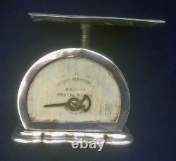 RARE Antique Silver Postal Scales Levi & Salaman 1901 Birmingham Marked