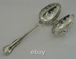 RARE ENGLISH STERLING SILVER TEA INFUSER STRAINER 1898 ANTIQUE 36g VICTORIAN