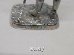 RARE Heavy Sterling Solid Silver Period Gentleman Loading Musket Rifle. 60Grams