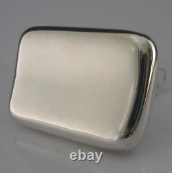 RARE STERLING SILVER TOBACCO SNUFF & CARD CASE PAPERS BOX 1892 ANTIQUE 72g