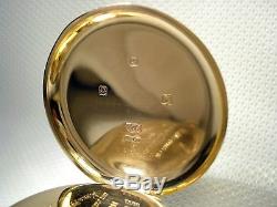 ROLEX STUNNING ANTIQUE SWISS POCKET WATCH SOLID GOLD 9ct GOLD 1927 UK 9 Karats