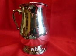Rare 1882 Exeter Solid Silver 1 & 1/4 Pint Tankard By Josiah Williams. Lovely