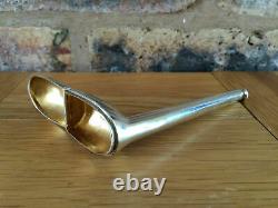 Rare 1898 Victorian Sterling Silver Clay Pipe Holder by Edwin Henry Watts