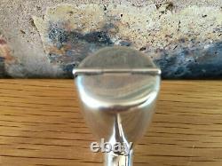 Rare 1898 Victorian Sterling Silver Clay Pipe Holder by Edwin Henry Watts