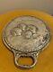 Rare Antique Victorian Silver Reynolds Angels Bevelled Hand Mirror 1896