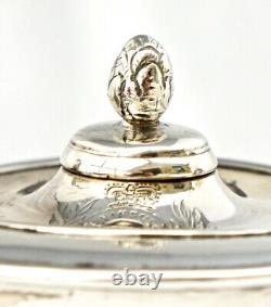 Rare Silver Military Aladdins Lamp Cigar Lighter Trophy. 18th Royal Hussars 1877