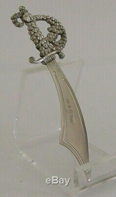 Rare Sterling Silver Bookmark 1898 Victorian Antique Charles Horner Style
