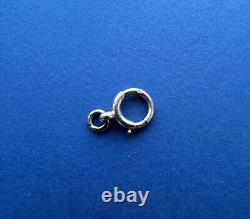 Rare Victorian 9ct Gold Bolt Ring Clasp c1890