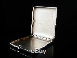 Russian Silver Cigarette Case, Kyril Albrecht (Court Supplier) c. 1885