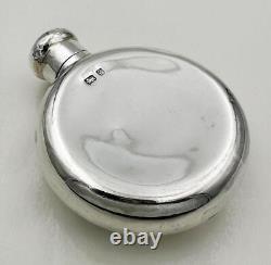 SCENT BOTTLE STERLING SILVER VICTORIAN Birmingham 1900 Thomas Hayes